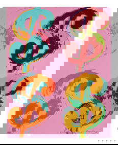 Andy Warhol (American, 1928-1987) $ (4), 1982 (1 of 4)