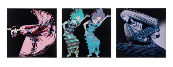 Andy Warhol (American, 1928-1987) Martha Graham (complete portfolio of three), 1986