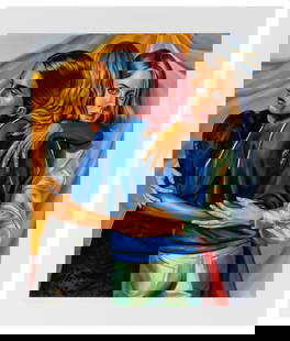 Chloe Wise (Canadian, b. 1990) Polysemic Primavera, 2020: Chloe Wise (Canadian, b. 1990) Polysemic Primavera, 2020 archival pigment print on cotton paper signed and numbered 72/75 in pencil 19 3/4 x 16 1/4 inches. Published by Almine Rech Editions