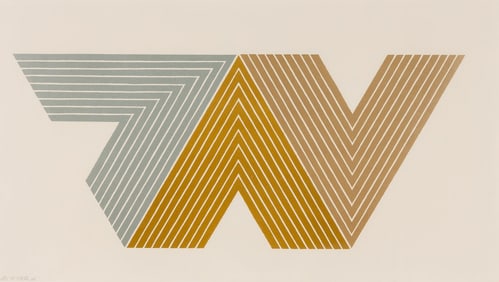 Frank Stella (American, 1936-2024) Quathlamba II (from V Series), 1968