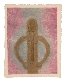 Rufino Tamayo (Mexican, 1899–1991) Personaje con Red, 1982