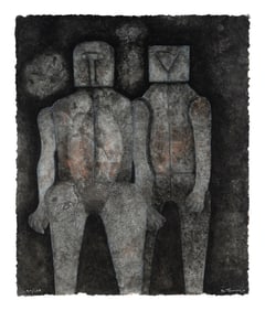 Rufino Tamayo (Mexican, 1899–1991) Dos Hermanos, 1987