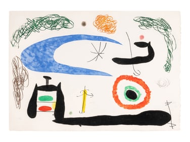 Joan Miró (Spanish, 1893–1983) Dormir sous la Lune, 1969