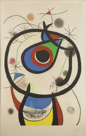 Joan Miró (Spanish, 1893-1983) Galathée, 1976