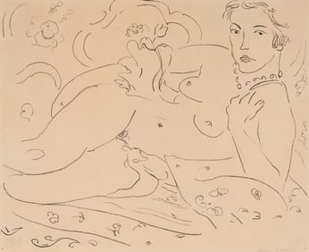 Henri Matisse (French, 1869-1954) Nu, Main gauche près de l'Epaule, 1926