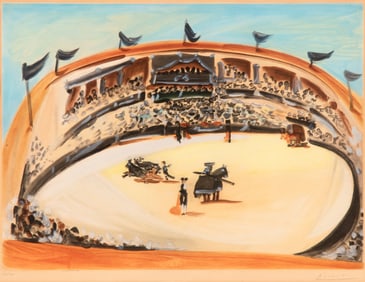 After Pablo Picasso (Spanish, 1881-1973) La Corrida, 1956