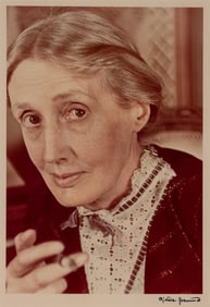 Gisele Freund (American, 1912-2000) Portrait of Virginia Woolf