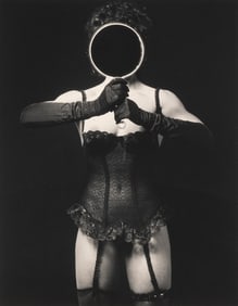 Robert Mapplethorpe (American, 1946-1989) Lisa Lyon, 1981; printed 1981