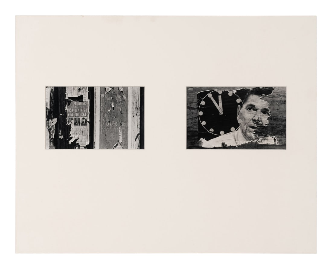 Nathan Lyons (American, 1930-2016) A pair of photographs: Nathan Lyons (American, 1930-2016) A pair of photographs gelatin silver prints Overall: 16 x 20 inches. Property from a Private Collection, Atlanta, Georgia