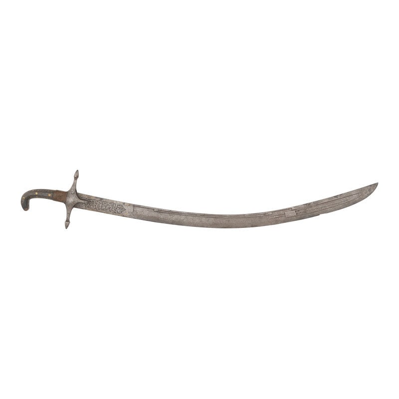 Decorated Ottoman Kilij or Pala with Wootz Steel Blade (1 of 7)