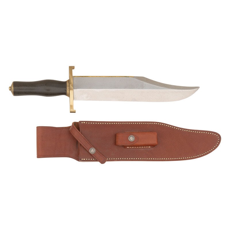 Randall Model 12 11" Smithsonian "Brass Back" Bowie Bowie and Scabbard (1 of 2)