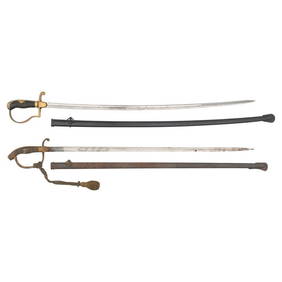 World War I Bavarian and World War II German Swords (1 of 2)