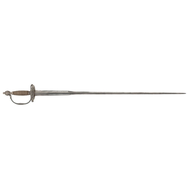 Silver Hilted Small Sword (1 of 2)