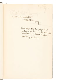 HEMINGWAY, Ernest (1899-1961). A Farewell to Arms. New York: Charles Scribner's Sons, 1929.