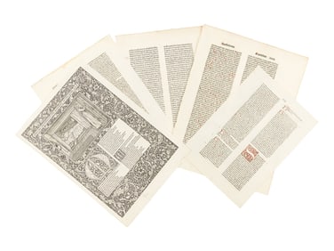 [LEAF BOOK - KELMSCOTT PRESS]. Letters from the 15th Century.