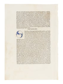 [LEAF BOOKS - INCUNABULA]. A group of 3 leaf books with leaves printed during the 15th century,