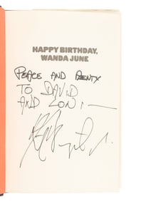 VONNEGUT, Kurt, Jr. (1922-2007). Happy Birthday, Wanda June. New York, 1970.