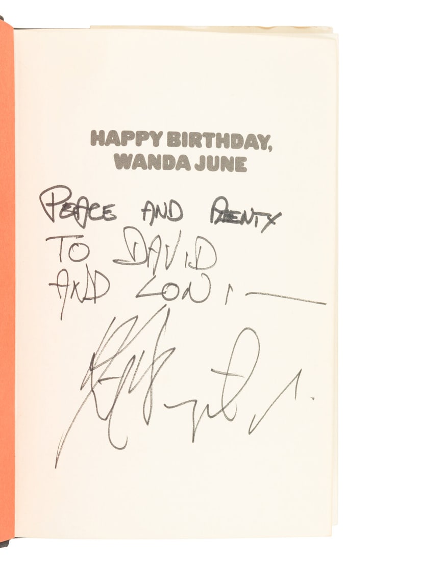 VONNEGUT, Kurt, Jr. (1922-2007). Happy Birthday, Wanda June. New York, 1970. (1 of 1)