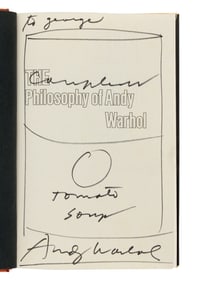 WARHOL, Andy (1928-1987). The Philosophy of Andy Warhol (From A to B & Back Again). New York and