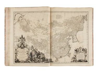 D'ANVILLE, Jean-Baptiste Bourguignon (1697-1782). Nouvel Atlas de la Chine, de la Tartarie Chinoise