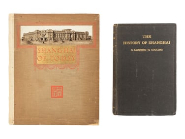 GREEN, Owen Mortimer (1876-1959), editor. Shanghai of To-Day. A Souvenir Album of Thirty-Eight