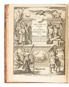 IDES, Evert Ysbrants (1657-1708). Three Years Travels from Moscow Over-Land to China: Thro’