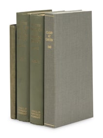 [OPIUM]. A group of 3 FIRST EDITIONS, comprising: