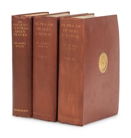 STEIN, Marc Aurel (1862-1943). Ruins of Desert Cathy. London: Macmillan and Co., 1912.