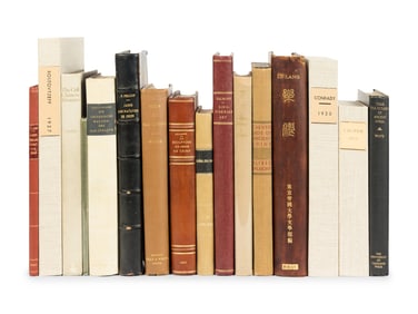 [CHINA - ANTIQUITIES]. A group of 16 works, including: