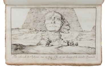 NORDEN, Frederic Lewis (1708-1742). The Antiquities, Natural History, Ruins, and other Curiosities o