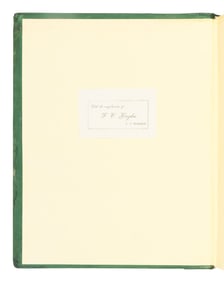 [AMERICANA]. HAYDEN, Ferdinand V. (1829-1887). Profiles, Sections and Other Illustrations, Designed