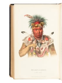 [AMERICANA]. McKENNEY, Thomas L. (1785-1859) and James HALL (1793-1868). History of the Indian
