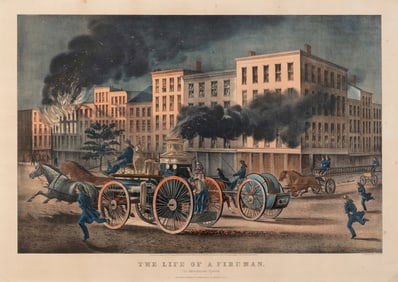 [AMERICANA]. CURRIER & IVES, publishers. -- After John Cameron.