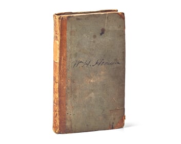 Book from the Herndon Law Office. The Revised Code of Laws, of Illinois.