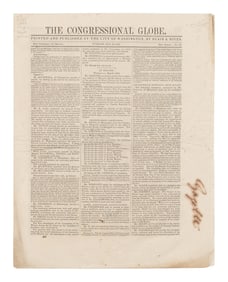 The Congressional Globe. 16 May 1848.