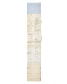 Manuscript document, signed ("A. Lincoln"), and by over 180 Sangamon County citizens, June 1855