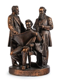 John Rogers (1829-1904), The Council of War. 1868.