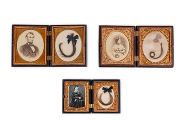 Lincoln Family Locks of Hair