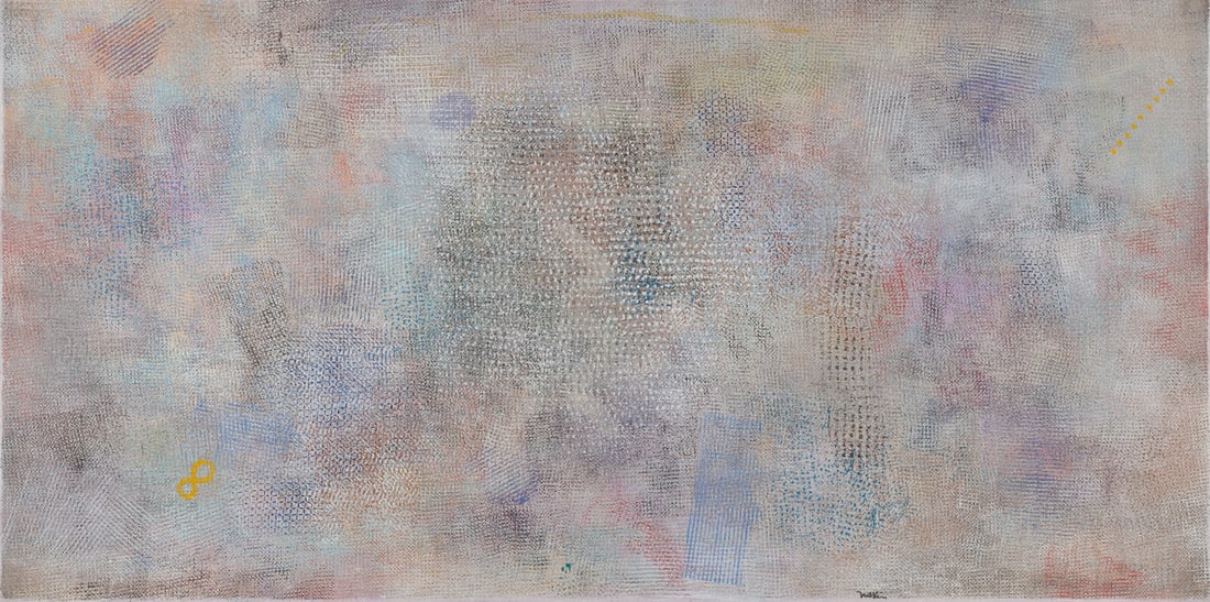 Robert Natkin (American, 1930-2010) Redding-Winter, 1973, 1973: Robert Natkin (American, 1930-2010) Redding-Winter, 1973, 1973 acrylic on canvas signed Natkin (lower right); titled and dated (verso) 30 x 60 inches. This lot is located in Chicago. Provenance: Galer