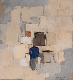 Esteban Vicente (American/Spanish, 1903–2001) Composition, 1957