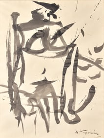 Willem de Kooning (American, 1904–1997) Untitled, c. 1960s