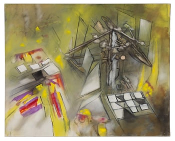 Roberto Matta (Chilean, 1911-2002) Jazz II, 1959