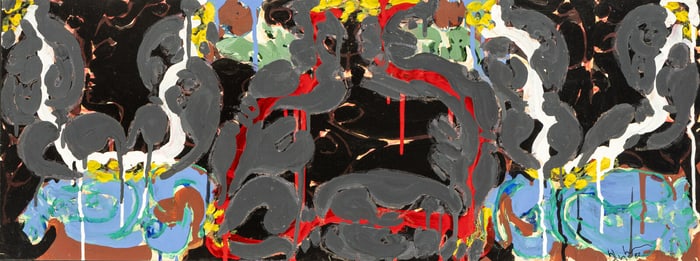 Norman Bluhm (American, 1921-1999) Untitled, 1980