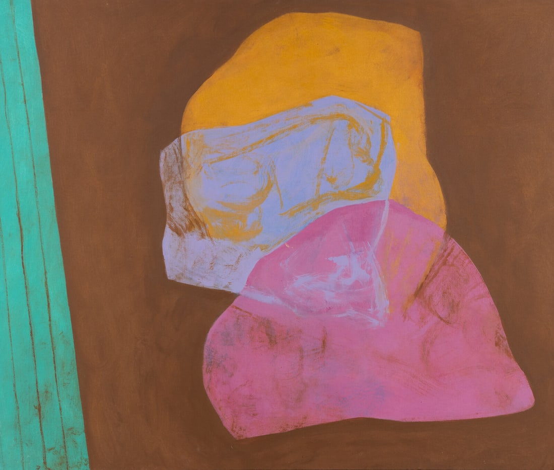 Cleve Gray (American, 1918-2004) Zen Garden #106, 1982: Cleve Gray (American, 1918-2004) Zen Garden #106, 1982 acrylic on canvas signed Gray, titled and dated (verso) 60 x 70 inches. A Vision in Color: A Curated Session by Emily Friedman Provenance: The Ar