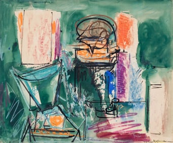 Hans Hofmann (American/German, 1880-1966) Untitled