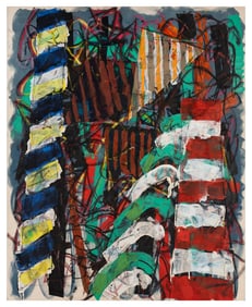 Michael Goldberg (American, 1924-2007) S. Francesco Sciaccia i Ribelli Angeli, 1989-90