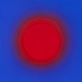 Lita Albuquerque (American, b. 1946) Red on Red on Blue, 2005