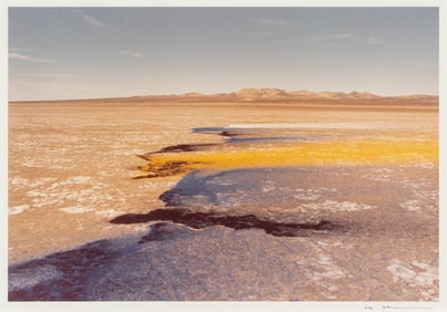Lita Albuquerque (American, b. 1946) Man and the Mountain, 1978