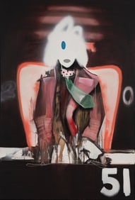 Marcus Jansen (American, b. 1968) Faceless Member 51, 2020