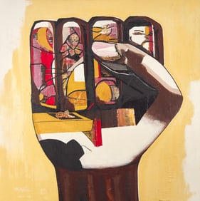 Forrest Kirk (American, b. 1974) Fist 1, 2020